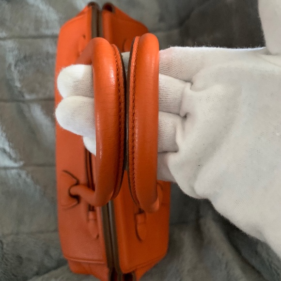 Prada Saffiano Vitello Daino Leather Top Handle Bag - Picture 6 of 16